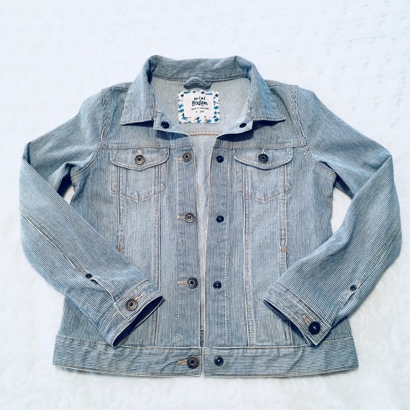 boden girls denim jacket